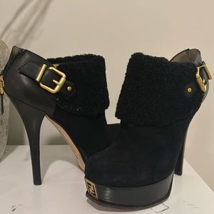 Fendi Suede Booties Sz 39
